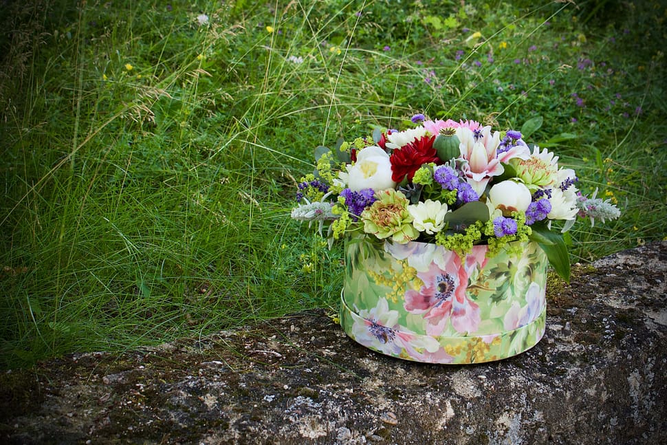 Letní flowerbox luxusní krabička